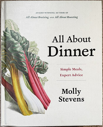 review all about dinner by molly stevens book cover