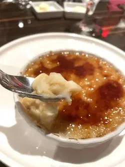 Dairy Free Creme Brulee aboard Carnival Celebration Dairy Free Creme Brulee aboard Carnival Celebration