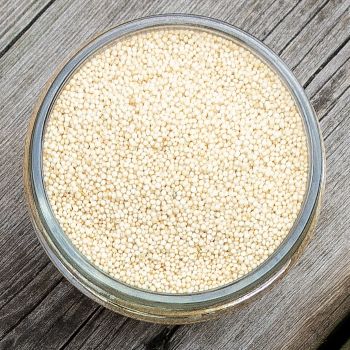 amaranth in a jar on a rustic background amaranth in a jar on a rustic background