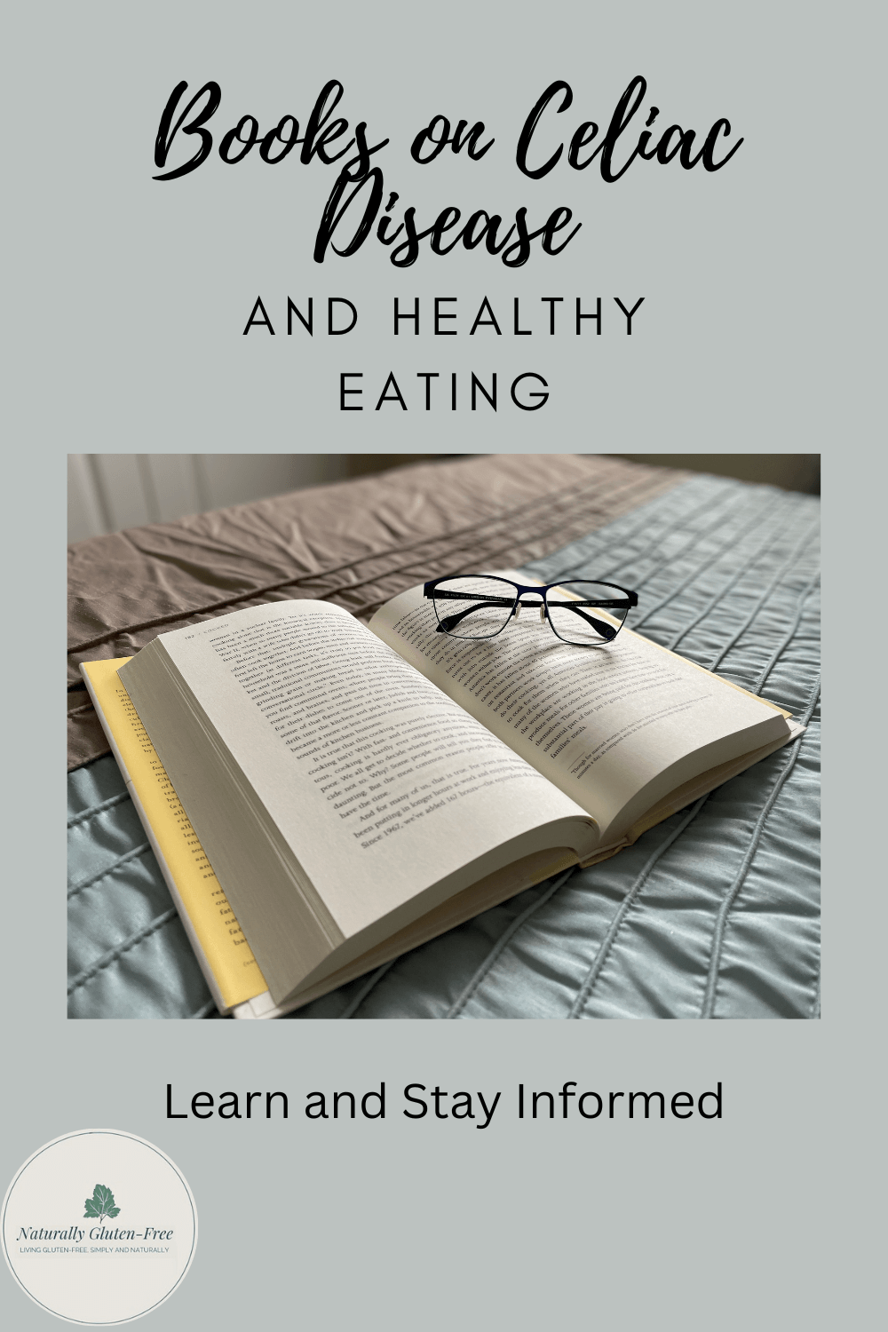 Book reviews and recommendations for books on celiac disease, food, gluten free cooking and living a gluten free lifestyle