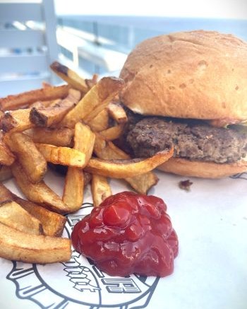 Guy's Burger with fries - Carnival Celebration Guy's Burger with fries - Carnival Celebration