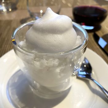 Mousse from Chef's Table on board Viking Saturn Mousse from Chef's Table on board Viking Saturn