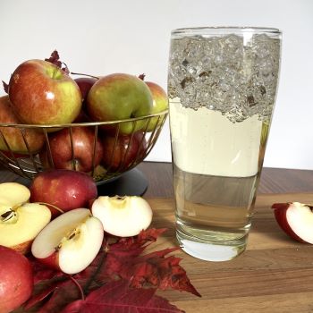 cider with apples
