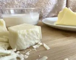 cream, cheese and butter