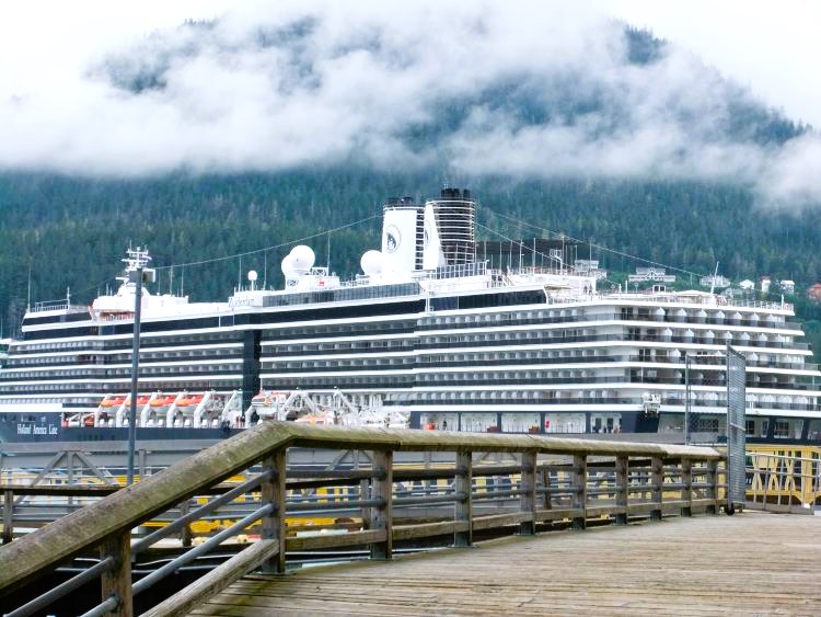 cruise ship in port