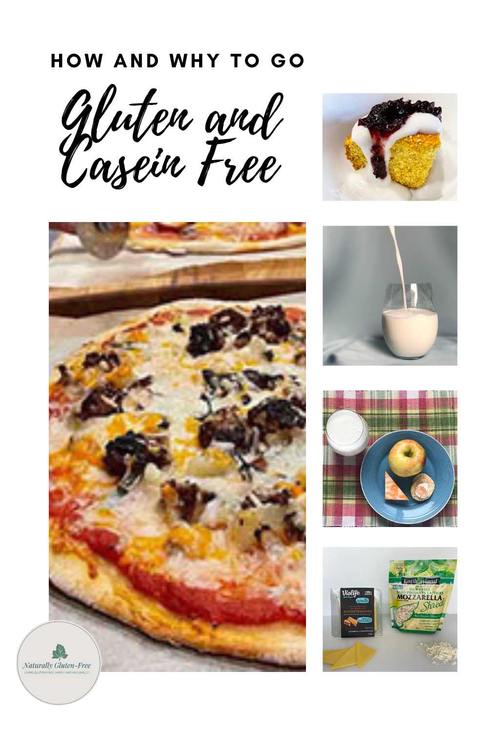 You might need to go gluten and casein free if you're not seeing improvement even after eliminating gluten from your diet. 