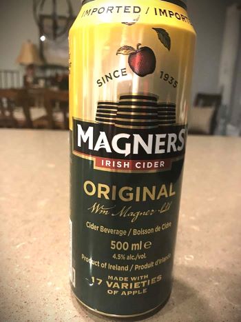 magner's cider in can