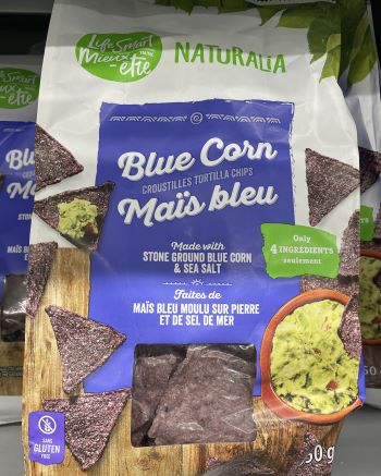 Naturalia Blue Corn tortilla chips Naturalia Blue Corn tortilla chips