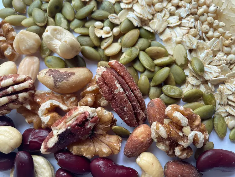 nuts, seeds, grains, legumes nuts, seeds, grains, legumes