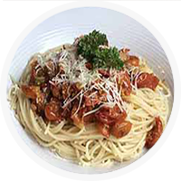 gf pasta with cherry tomato sauce