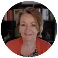 Patty Maguire portrait in circle