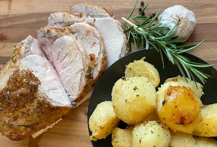 gluten free pork roast with potatoes and rosemary gluten free pork roast with potatoes and rosemary