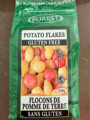 Purest gluten free potato flakes Purest gluten free potato flakes