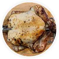 gluten free poultry - rotisserie chicken