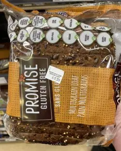 Promise gluten free multigrain bread Promise gluten free multigrain bread