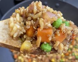 Gluten-Free Fried Rice with Quinoa