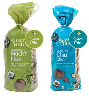 Silver Hills organic gluten-free breads