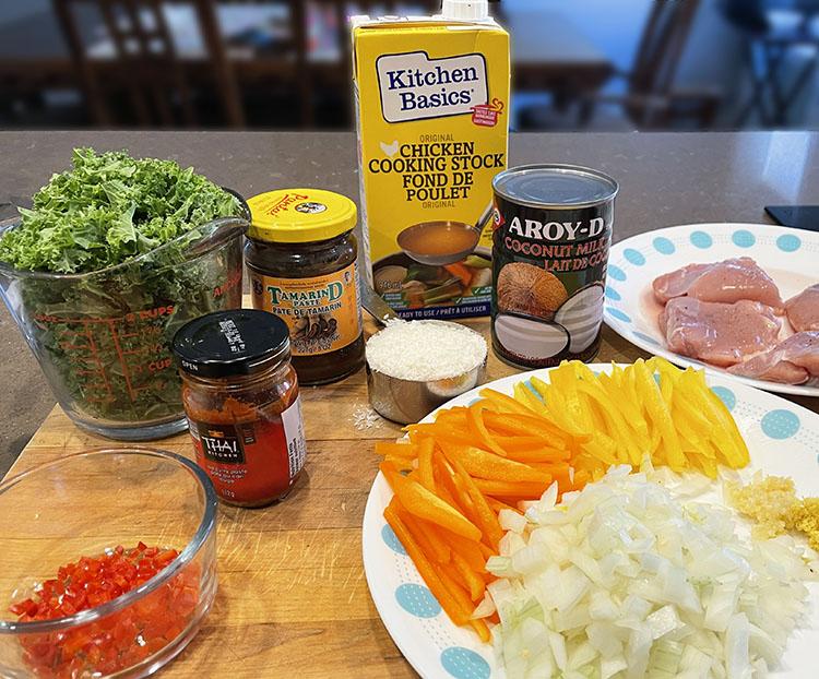 ingredients for thai chicken curry ingredients for thai chicken curry