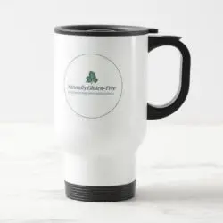 travel mug with NGF logo