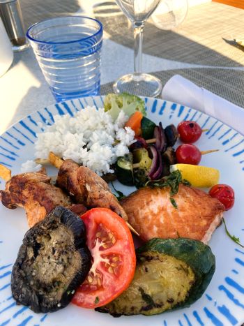 Buffet lunch aboard Viking Saturn Mediterranean Cruise Buffet lunch aboard Viking Saturn Mediterranean Cruise